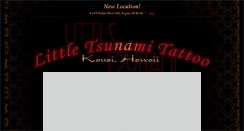 Desktop Screenshot of littletsunamitattoo.com